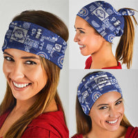 Northern Mariana Islands Magof Nochebuena Neck Gaiter Pacific Patchwork Xmas Vibes - Polynesian Pride