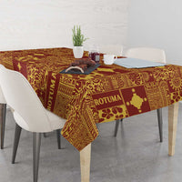 Rotuma Faiakse'ea 'e Kirisimasi Tablecloth Pacific Patchwork Xmas Vibes - Polynesian Pride