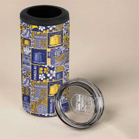 Tokelau Manuia te Kilihimahi 4 in 1 Can Cooler Tumbler Pacific Patchwork Xmas Vibes LT9 - Polynesian Pride