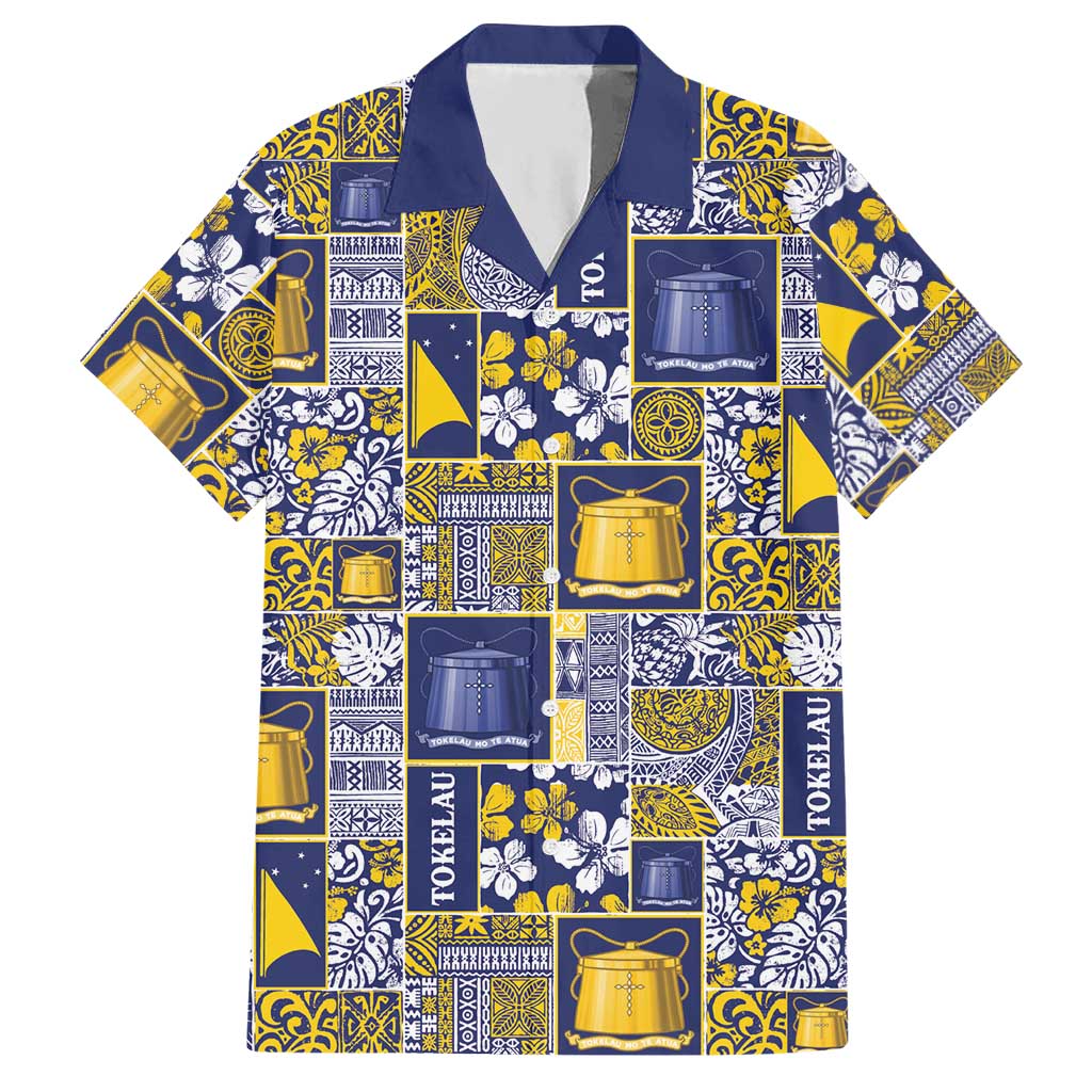 Tokelau Manuia te Kilihimahi Hawaiian Shirt Pacific Patchwork Xmas Vibes - Polynesian Pride