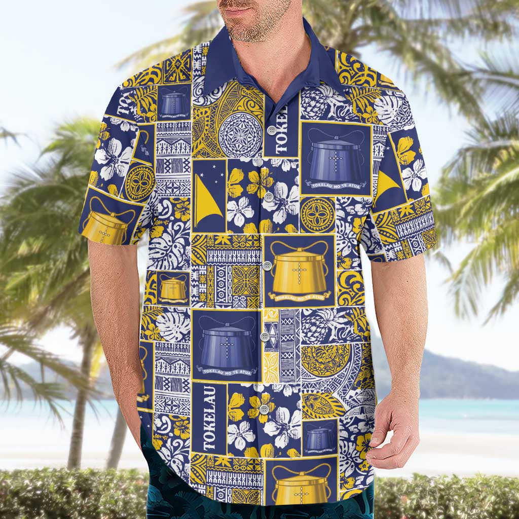 Tokelau Manuia te Kilihimahi Hawaiian Shirt Pacific Patchwork Xmas Vibes - Polynesian Pride