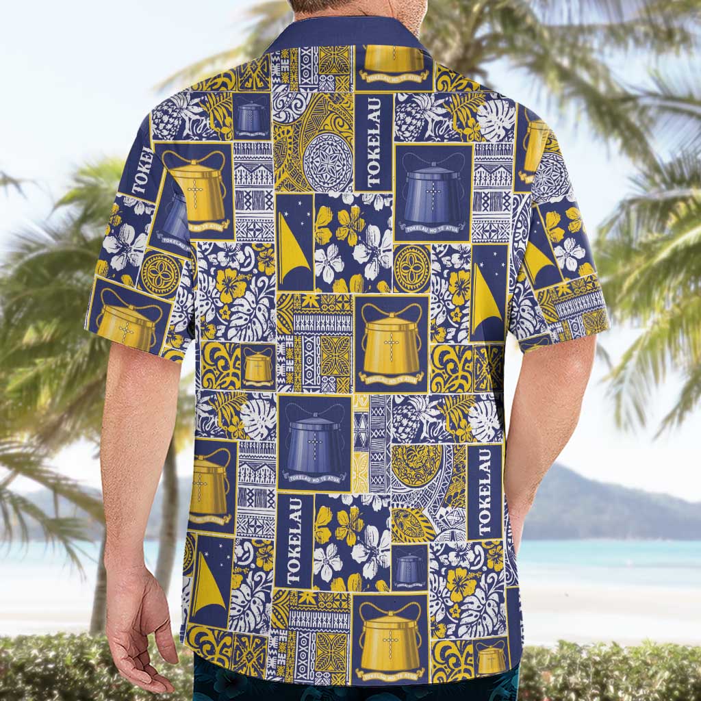 Tokelau Manuia te Kilihimahi Hawaiian Shirt Pacific Patchwork Xmas Vibes - Polynesian Pride