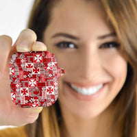 Wallis Et Futuna Kilisimasi Fiefia AirPods Case Pacific Patchwork Xmas Vibes LT9 - Polynesian Pride