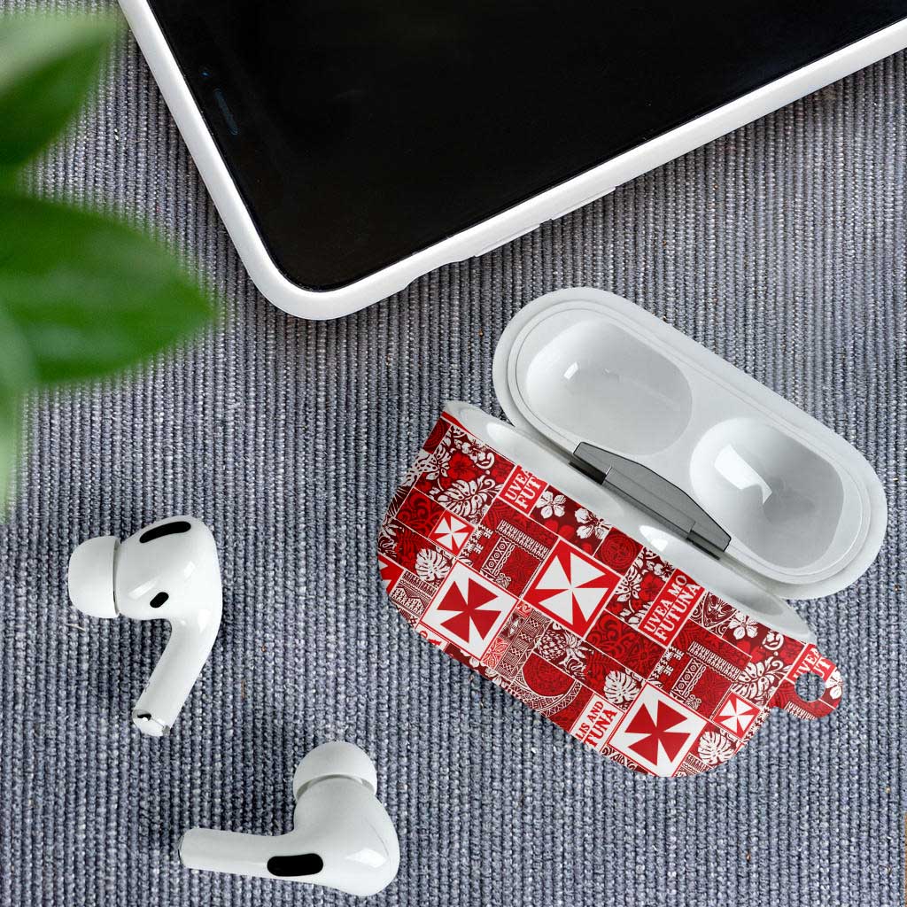 Wallis Et Futuna Kilisimasi Fiefia AirPods Case Pacific Patchwork Xmas Vibes LT9 - Polynesian Pride