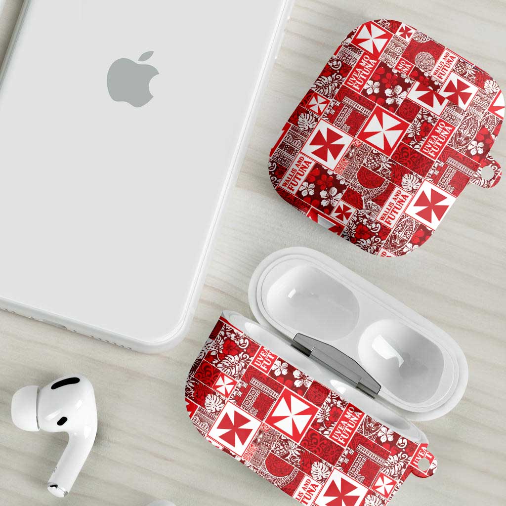 Wallis Et Futuna Kilisimasi Fiefia AirPods Case Pacific Patchwork Xmas Vibes LT9 - Polynesian Pride