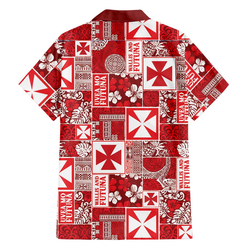 Wallis Et Futuna Kilisimasi Fiefia Family Matching Tank Maxi Dress and Hawaiian Shirt Pacific Patchwork Xmas Vibes LT9 - Polynesian Pride