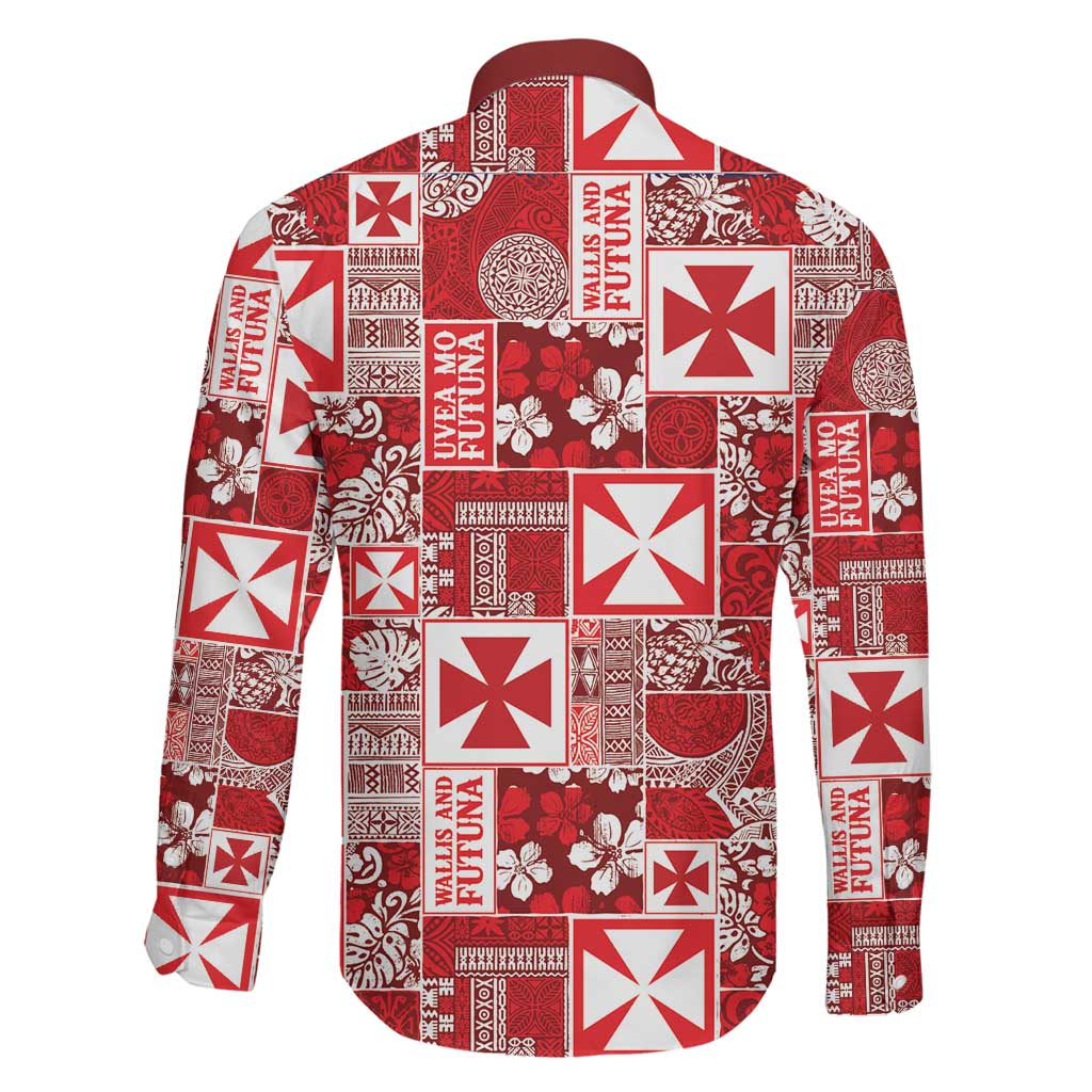 Wallis Et Futuna Kilisimasi Fiefia Family Matching Tank Maxi Dress and Hawaiian Shirt Pacific Patchwork Xmas Vibes LT9 - Polynesian Pride
