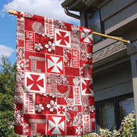 Wallis Et Futuna Kilisimasi Fiefia Garden Flag Pacific Patchwork Xmas Vibes LT9 - Polynesian Pride