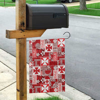 Wallis Et Futuna Kilisimasi Fiefia Garden Flag Pacific Patchwork Xmas Vibes LT9 - Polynesian Pride