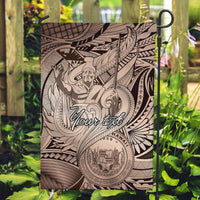 Personalised Aloha King Kamehameha Spirits Garden Flag Beige Special