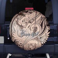 Personalised Aloha King Kamehameha Spirits Spare Tire Cover Beige Special