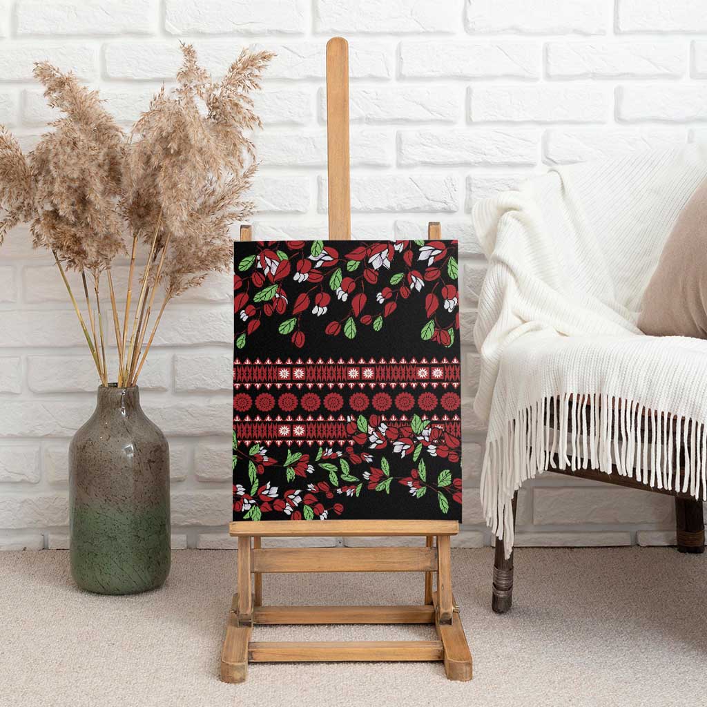 Fiji Masi Bula Tagimoucia Flowers Canvas Wall Art