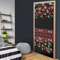 Fiji Masi Bula Tagimoucia Flowers Door Cover LT9 - Polynesian Pride