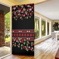 Fiji Masi Bula Tagimoucia Flowers Door Cover LT9 - Polynesian Pride