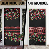 Fiji Masi Bula Tagimoucia Flowers Door Cover LT9 - Polynesian Pride