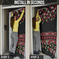 Fiji Masi Bula Tagimoucia Flowers Door Cover LT9 - Polynesian Pride