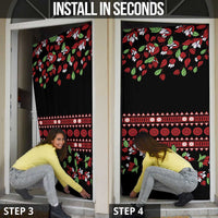 Fiji Masi Bula Tagimoucia Flowers Door Cover LT9 - Polynesian Pride