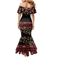 Fiji Masi Bula Tagimoucia Flowers Family Matching Mermaid Dress and Hawaiian Shirt LT9 - Polynesian Pride