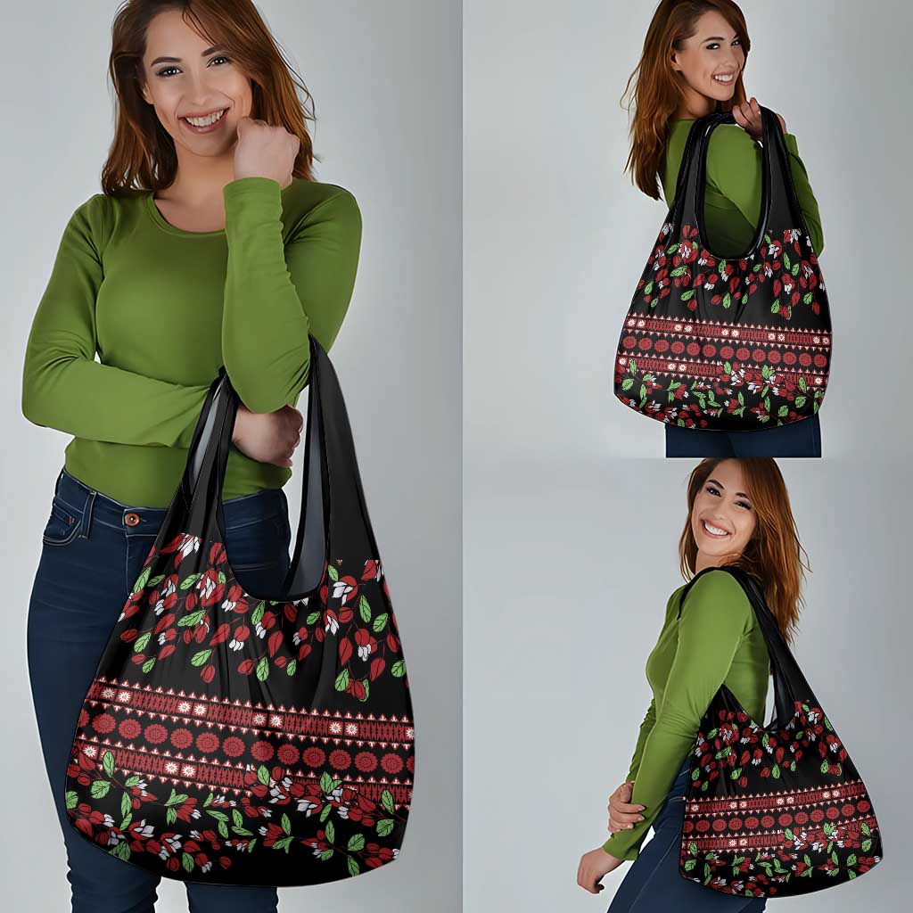 Fiji Masi Bula Tagimoucia Flowers Grocery Bag