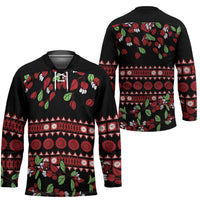 Fiji Masi Bula Tagimoucia Flowers Hockey Jersey - Polynesian Pride