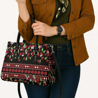 Fiji Masi Bula Tagimoucia Flowers Leather Bag - Polynesian Pride