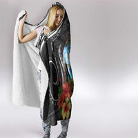Hafa Adai Guam Hooded Blanket Guahan Seal Chamorro Stones Tribal