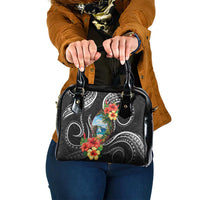 Hafa Adai Guam Shoulder Handbag Guahan Seal Chamorro Stones Tribal