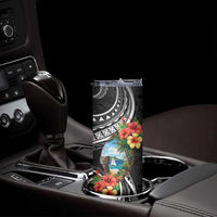 Hafa Adai Guam Skinny Tumbler Guahan Seal Chamorro Stones Tribal LT9 - Polynesian Pride