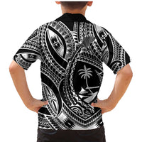Hafa Adai Guam Inspired Tattoo Family Matching Mermaid Dress and Hawaiian Shirt LT9 - Polynesian Pride