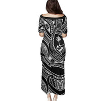 Hafa Adai Guam Inspired Tattoo Family Matching Puletasi and Hawaiian Shirt LT9 - Polynesian Pride