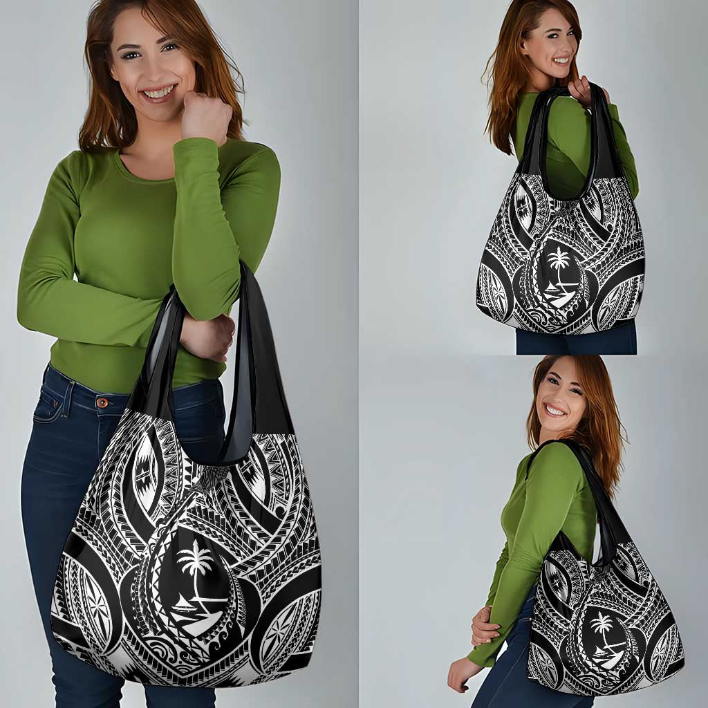 Hafa Adai Guam Inspired Tattoo Grocery Bag