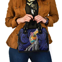 Hafa Adai Guam Seal Latte Stones Artwork Shoulder Handbag