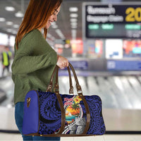 Hafa Adai Guam Seal Latte Stones Artwork Travel Bag LT9 - Polynesian Pride