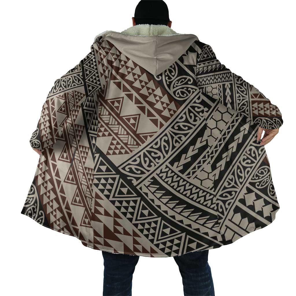 Niho Taniwha Kowhaiwhai Cloak - Polynesian Pride