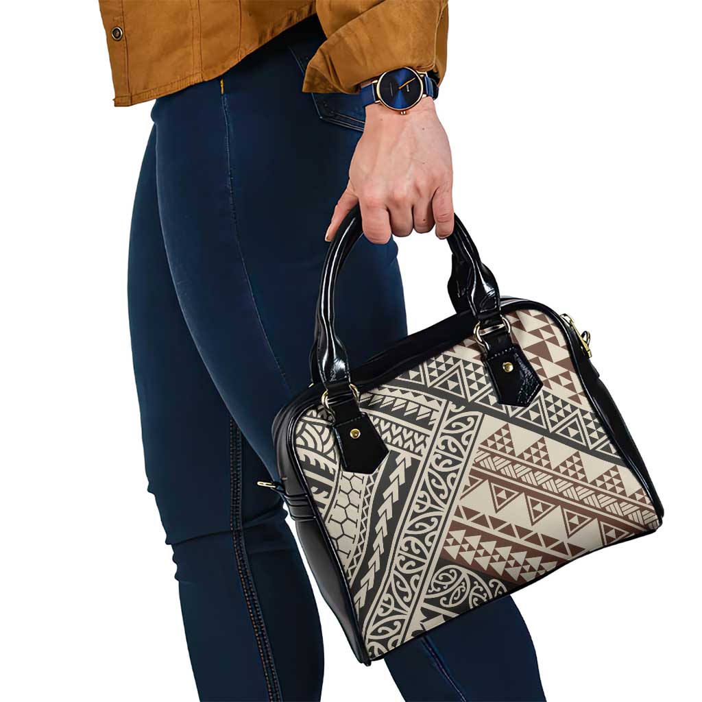 Niho Taniwha Kowhaiwhai Shoulder Handbag