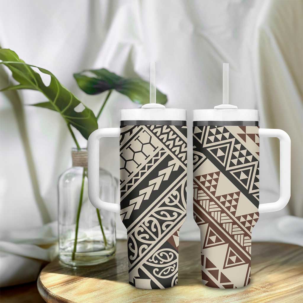 Niho Taniwha Kowhaiwhai Tumbler With Handle