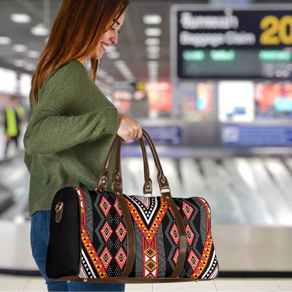 Niho Taniwha Taniko Motif Travel Bag - Polynesian Pride