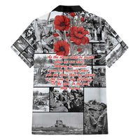 ANZAC Day Gallipoli Campaign Family Matching Off Shoulder Short Dress and Hawaiian Shirt To The End They Remain LT9 - Polynesian Pride
