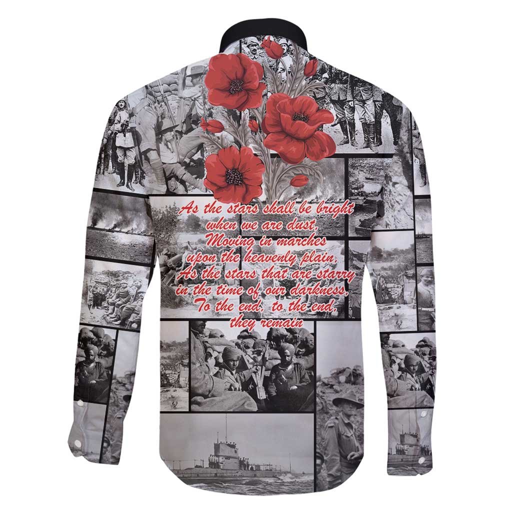 ANZAC Day Gallipoli Campaign Family Matching Off Shoulder Short Dress and Hawaiian Shirt To The End They Remain LT9 - Polynesian Pride