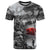 Black ANZAC Day The Battle of Lone Pine T Shirt Kiwi-Kangaroo Soldier Lest We Forget