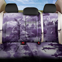 Purple ANZAC Day The Battle of Lone Pine Back Car Seat Cover Kiwi-Kangaroo Soldier Lest We Forget LT9 One Size Purple - Polynesian Pride