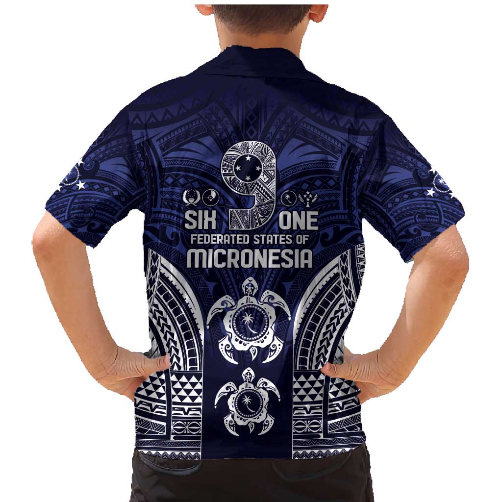 FSM Chuuk States Family Matching Mermaid Dress and Hawaiian Shirt Micronesia Six 9 One Polynesian Tribal Pattern LT9 - Polynesian Pride