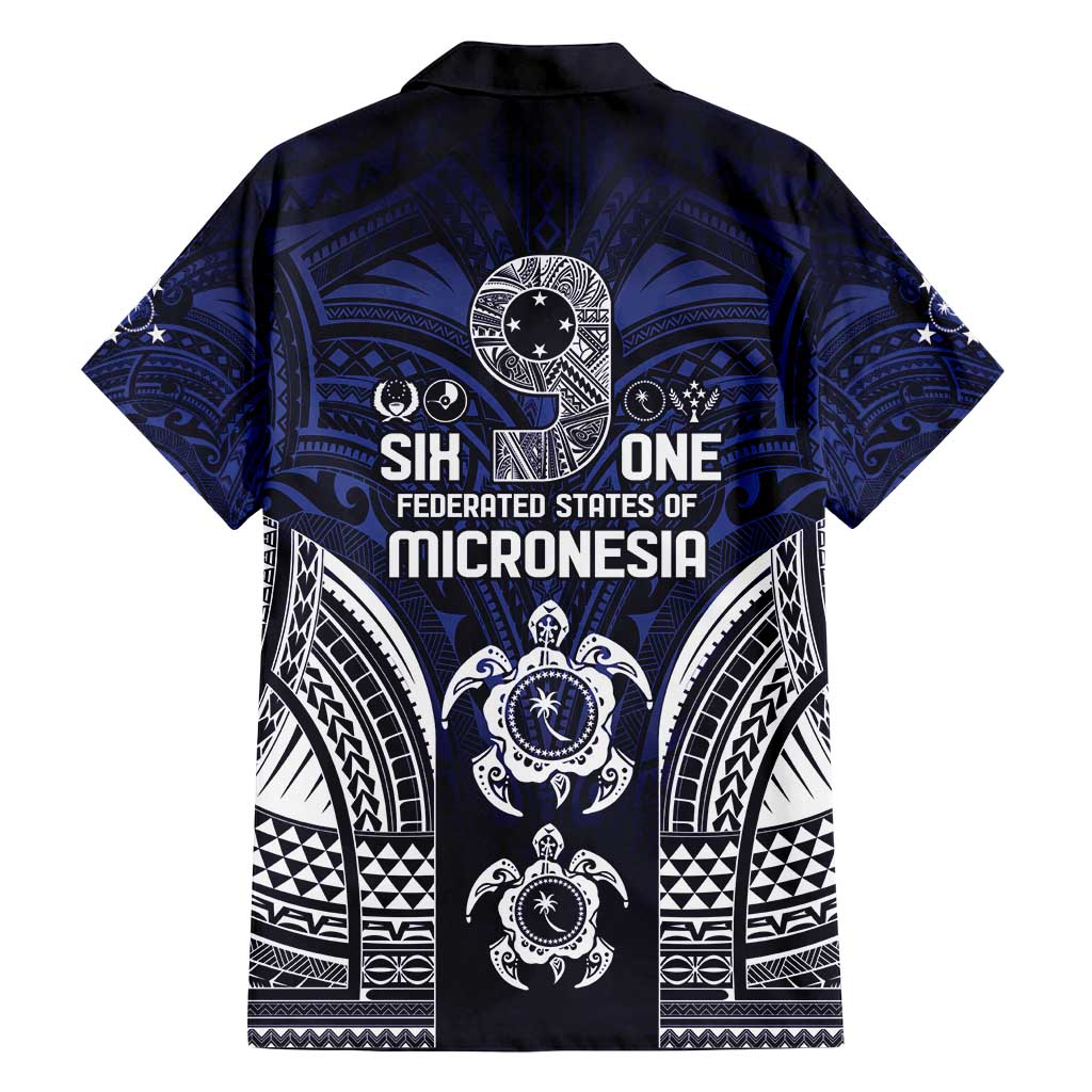 FSM Chuuk States Family Matching Summer Maxi Dress and Hawaiian Shirt Micronesia Six 9 One Polynesian Tribal Pattern LT9 - Polynesian Pride