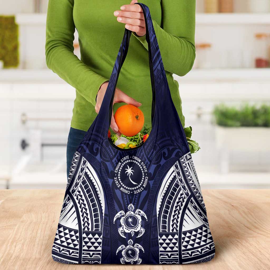 FSM Chuuk States Grocery Bag Micronesia Six 9 One Polynesian Tribal Pattern