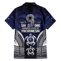 FSM Chuuk States Hawaiian Shirt Micronesia Six 9 One Polynesian Tribal Pattern