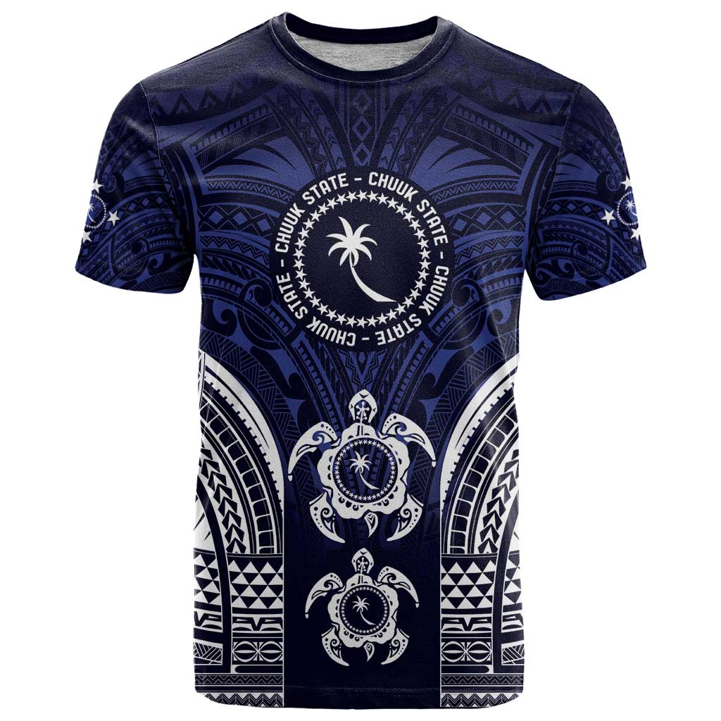 FSM Chuuk States T Shirt Micronesia Six 9 One Polynesian Tribal Pattern