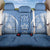 FSM Kosrae States Back Car Seat Cover Micronesia Six 9 One Polynesian Tribal Pattern