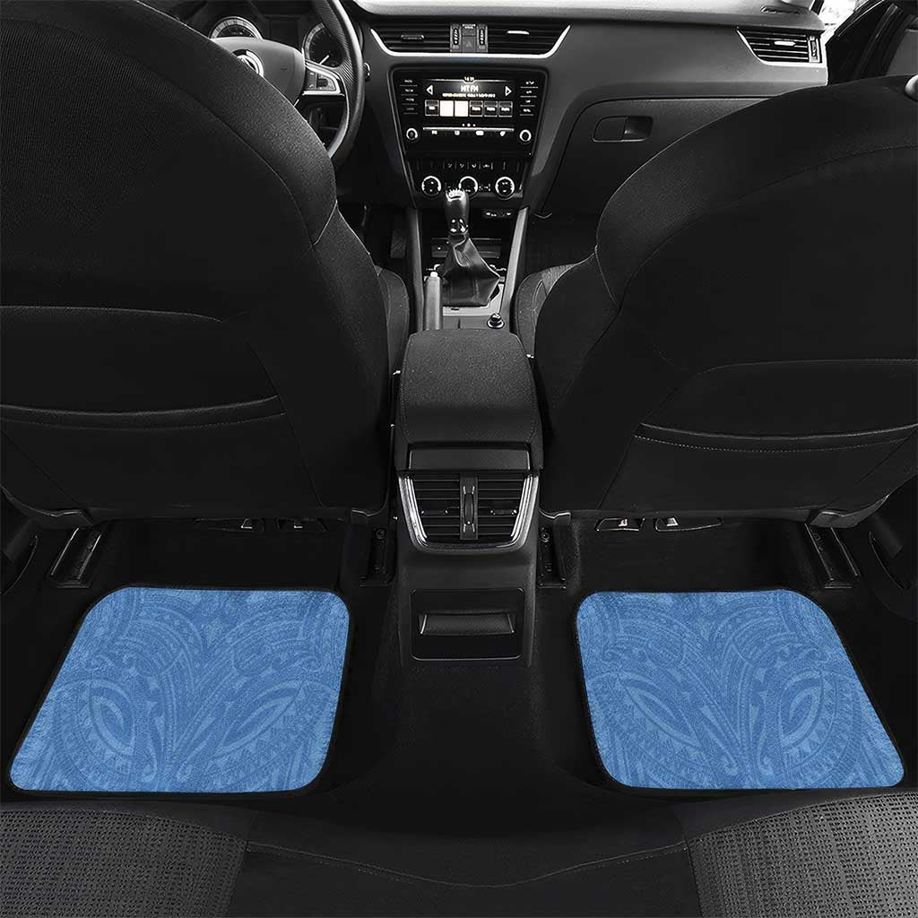 FSM Kosrae States Car Mats Micronesia Six 9 One Polynesian Tribal Pattern