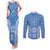 FSM Kosrae States Couples Matching Tank Maxi Dress and Long Sleeve Button Shirt Micronesia Six 9 One Polynesian Tribal Pattern