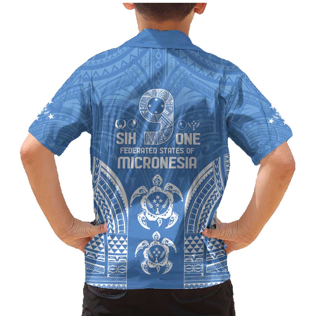 FSM Kosrae States Family Matching Mermaid Dress and Hawaiian Shirt Micronesia Six 9 One Polynesian Tribal Pattern LT9 - Polynesian Pride